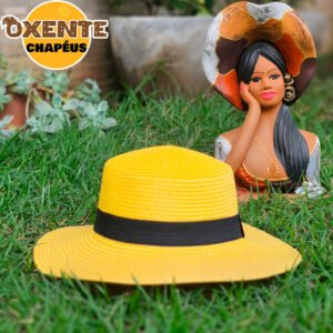 Chapéu Pais Feminino Amarelo - Imagem 1