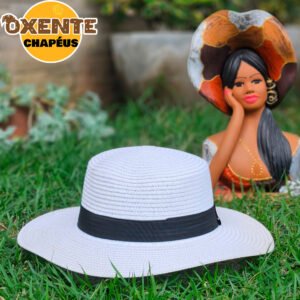 Chapéu Paris Feminino Branco - Imagem 1