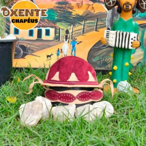 Boné em Couro João Gomes Vinho - Imagem 2