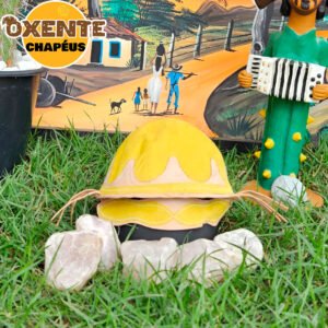 Boné em Couro João Gomes Amarelo - Imagem 2