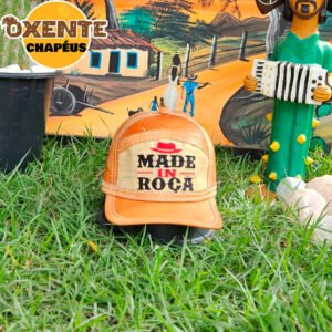 Boné em Couro Made in Roça - Imagem 1