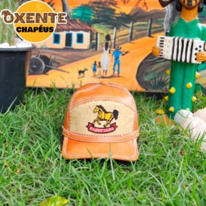 Boné em Couro Vaquejada Mod.2 - Imagem 1