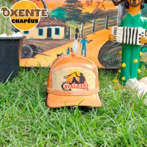 Boné em Couro Cavalgada - Imagem 1